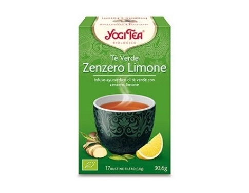 Tè verde con zenzero e limone
