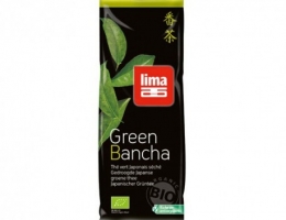 tè bancha verde in foglie
