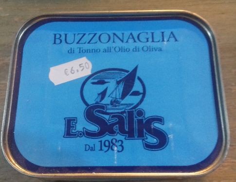 Buzzonaglia Di Tonno All'olio D'oliva Salis Efisio Dal 1983